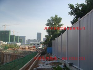 深圳凯翔供应新式PVC围挡 地铁施工围挡