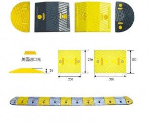 厂家最新研发各款铸钢减速带出口全球